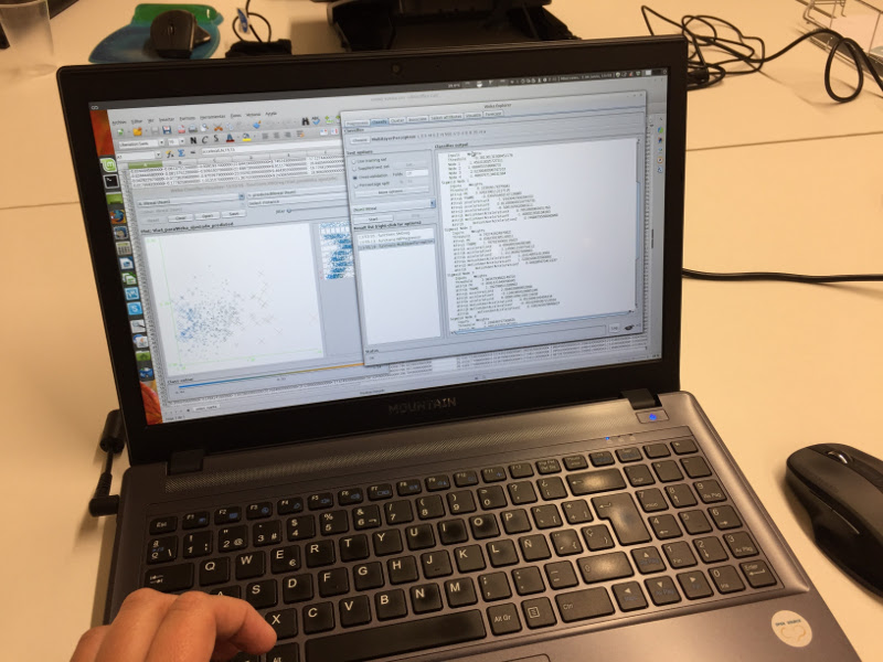 Minería de datos con Weka en Paraje Innova