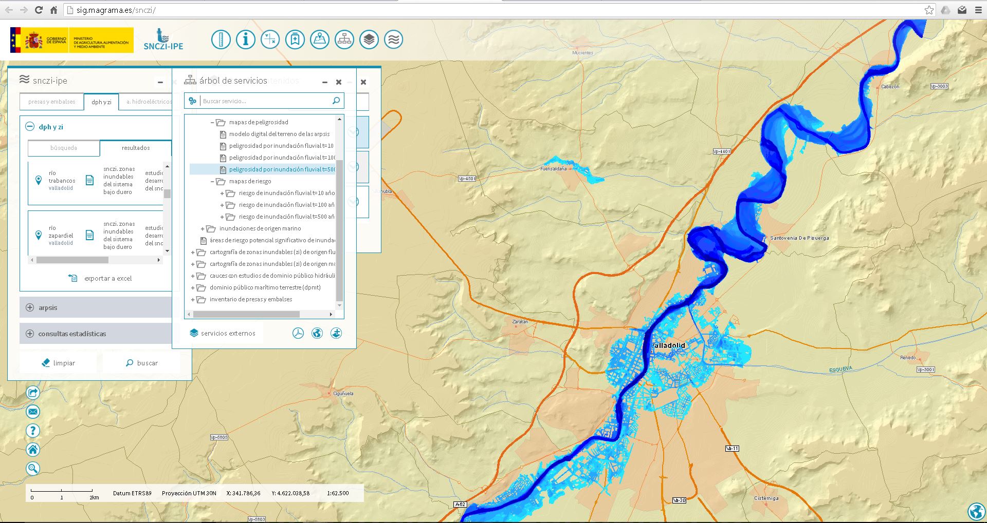 snczi GIS visor snczi GIS visor